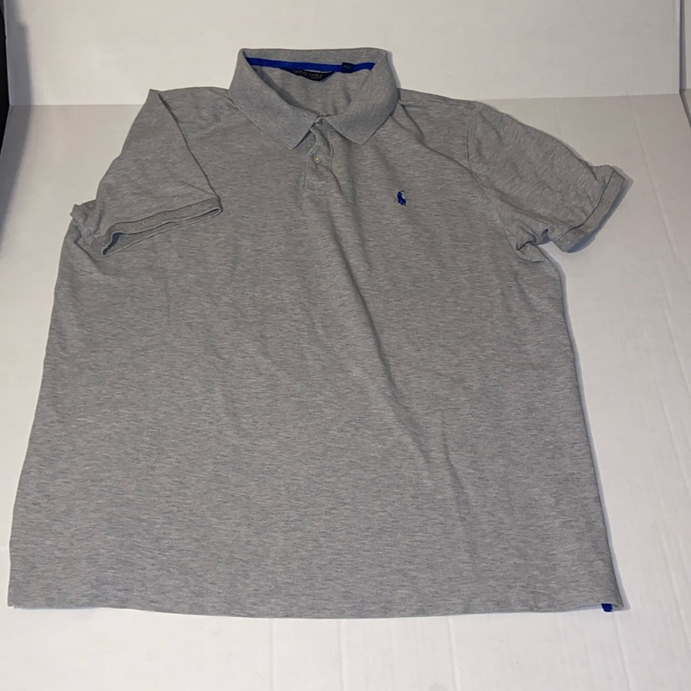 Polo Golf Ralph Lauren Men’s XXL Gray Short Sleeve Polo Shirt